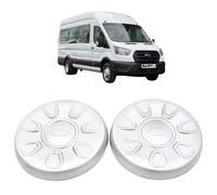BIAREN Lot de 2 enjoliveurs de 40,6 cm pour Ford Transit Mk8 (à partir de 2014) - Deux modèles de roue arrière - 2003038 FK311130AA