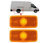 BIAREN Lot de 2 feux de position latéraux pour Ford Transit Jumbo Mk6 Mk7 2000-2013 1671689 VYC155034AC