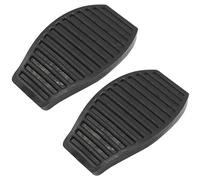 BIAREN Lot de 2 plaquettes de pédale de frein et d'embrayage en caoutchouc pour Citroën Nemo Peugeot Bipper Fiat Qubo Fiorino Punto Doblo 500L 450436 71746348 (véhicules manuels)