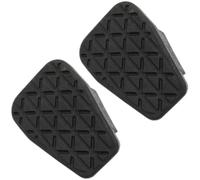 BIAREN Lot de 2 plaquettes de pédale de frein et d'embrayage en caoutchouc pour Ford Fiesta B-Max Transit Tourneo Courier Ecosport KA+ EY162457AA 1834012 (véhicules manuels)