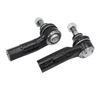 BIAREN Lot de 2 rotules de direction avant gauche et droite pour A1 Seat Ibiza Cordoba Toledo Skoda Fabia Roomster Rapid Volkswagen VW Polo Fox Lupo 6Q0423812A 6Q0423811A