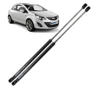 BIAREN Lot de 2 vérins à gaz arrière pour hayon Opel Corsa D MK3 à hayon 3 portes 2006-2014 Système de levage 240 (N) 603 mm 13182537 176414