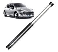 BIAREN Lot de 2 vérins à gaz de hayon arrière pour Peugeot 207 Hatchback (2006-2013) Système de support de levage 335 (N) 507 mm 8731L7 9650780480 8731XQ 1615076680