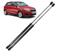 BIAREN Lot de 2 vérins à gaz de hayon arrière pour Skoda Fabia Mk2 II 542 Hatchback 545 Combi 2006-2014 Système de levage 440 (N) 492 mm 5J6827550 5J6827550B
