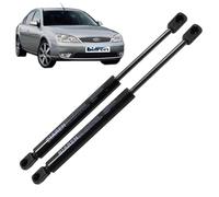 BIAREN Lot de 2 vérins à gaz pour capot avant pour Ford Mondeo Mk3 2000-2007 Système de levage 660 (N) 250 mm 1117690 1120812 1S7116C826AD