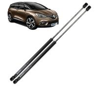 BIAREN Lot de 2 vérins à gaz pour capot avant pour Renault Scenic Mk3 Grand Scenic Mk3 (2009-2021) Système de support de levage 355 (N) 265 mm 654700008R