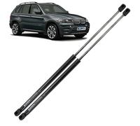 BIAREN Lot de 2 vérins à gaz pour hayon arrière pour BMW X5 E70 2006-2013 Système de levage 710 (N) 523 mm 51247177283 51247294199