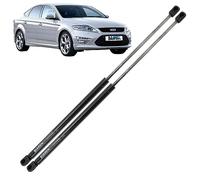 BIAREN Lot de 2 vérins à gaz pour hayon arrière pour Ford Mondeo Mk4 Hatchback BA7 2017-2015 Système de levage 715 (N) 553 mm 7S71A406A10BA 1710894 BS71A406A10AA 1484371