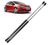 BIAREN Lot de 2 vérins à gaz pour hayon arrière pour Kia Rio III UB Hatchback 2011-2017 Système de levage 400 (N) 492 mm 817701W200 817801W200