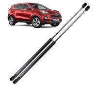 BIAREN Lot de 2 vérins à gaz pour hayon arrière pour Kia Sportage IV Mk4 QL 2015-2021 Système de support de levage 600 (N) 546 mm 81770D9000 81770F1000