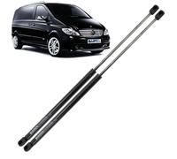BIAREN Lot de 2 vérins à gaz pour hayon arrière pour Mercedes Benz Vito Mixto Viano W639 2003-2014 Système de levage 755 (N) 667 mm A6399800364 A6399800164