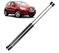 BIAREN Lot de 2 vérins à gaz pour hayon arrière pour Volkswagen VW Tiguan Mk1 5N 2007-2015 Système de levage 475 (N) 521 mm 5N0827550 5N0827550D