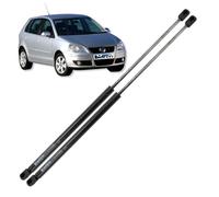 BIAREN Lot de 2 vérins à gaz pour hayon arrière pour VW Polo 9N 2002-2009 Système de levage 400 (N) 500 mm 6Q6827550C