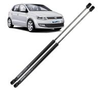 BIAREN Lot de 2 vérins à gaz pour hayon arrière pour VW Polo Mk5 6R 6C 2009-2017 Système de levage 325 (N) 526 mm 6R6827550A 6R6827550C