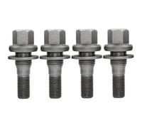 BIAREN Lot de 4 boulons de roue pour Citroën Berlingo Dispatch C2 C3 C4 Grand Picasso C5 DS3 DS4 Peugeot Partner Expert 206 207 308 407 3008 5008 RCZ 9817024580 540567 - Taille de la clé : 19 mm