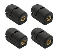 BIAREN Lot de 4 raccords d'extrémité de vérin à gaz Filetage femelle M8 Filetage femelle M8 Diamètre 10 Boule Pan
