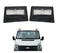 BIAREN Paire de lampes de feux de gabarit de toit LED extérieures gauche et droite pour Ford Transit Tipper Mk5 Mk6 Mk7 1992-2014 4601925 4601919 3C1615K490AA 3C1615K491AA
