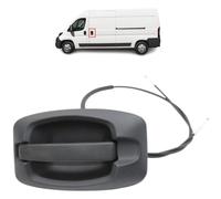 BIAREN Poignée de porte coulissante latérale gauche ou droite avec câble pour Peugeot Boxer Citroen Relay Jumper Fiat Ducato (à partir de 2006) 9101CV 1616303080 735631202 9117G2