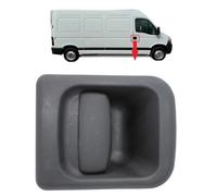 BIAREN Poignée de porte extérieure avant droite pour Renault Master Opel Movano Nissan Interstar (1998-2010) 7700352489 8060600QAB 4500489 9160789