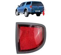 BIAREN Réflecteur de pare-chocs arrière côté droit pour Mitsubishi L200 Triton (2005-2015) 8355A016