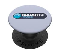 Biarritz Logo Emblème - Biarritz Pays Basque France PopSockets PopGrip Adhésif