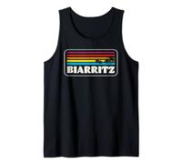 Biarritz Surfeur France Pays basque Couleur retro Débardeur