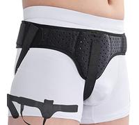 Bias&Belief Ceinture Herniaire pour Homme Et Femme Ceinture Herniaire Réglable Flexible Soutien Herniaire Soulagement de La Douleur pour Hernie Inguinale Ou Sportive avec Coussinets de Compression,L