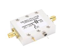 Bias Tee de 10 MHz à 8 GHz, 0,3 A, coaxial en alliage d'aluminium