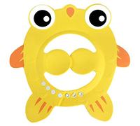 BIASTNR Bonnet de douche pour bébé, bonnet de shampoing réglable, convient pour bébés, tout-petits, enfants en silicone souple imperméable