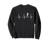 Biathlon Biathlet EKG Puls Support de tir pour ski Sweatshirt
