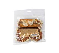 Biazoo Os Calcium Blanc Enveloppé de Poulet 500 g Snacks pour Chiens Convient à Toutes Les Races et Tailles. Snack Hautement digestible et Riche en protéines.