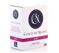 BIB 3 Litres Vin Rosé Comte de Négret - AOP Fronton Rosé