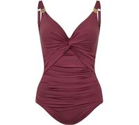 Biba Biba Icon Swimsuit With Tummy Control Bordeaux 10 (S) Female