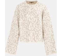 Biba Biba Leop Jumper Ld61 Beige/Gris 8 (XS) Female