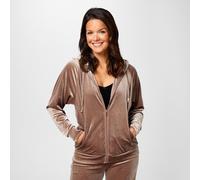 Biba Biba Velour Zip Hoodie Champagne 14 (L) Female