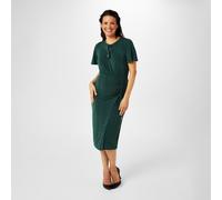 Biba Keyhole Jersey Dress Vert foncé 8 (XS) Female