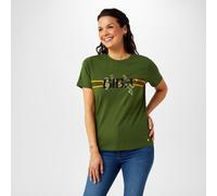 Biba Logo T-Shirt Animal kaki 8 (XS) Female