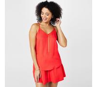 Biba Necklace Chain Cami Top Lucsious Rouge 8 (XS) Female