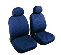 Biba, Paire Housses de Siège Avant Coton, Universel - Bleu Foncé LAMPA