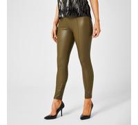 Biba Biba Pu Stretch Legging Kaki 8 R Female