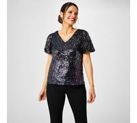 Biba Sequin Top Multiple 8 (XS) Female