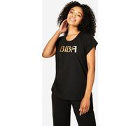 Biba Soft Cotton T-Shirt Noir 8 (XS) Female
