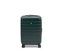 BIBA Valise de Voyage Type Trolley Unisexe de ABS, Valise Cabin Travel Ivo G IG20, Poignée Trolley, Fermeture Éclair et TSA, ABS, Couleur Vert