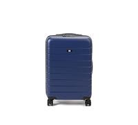 BIBA Valise de Voyage Type Trolley Unisexe de ABS, Valise Grande Travel Ivo G IG28, Poignée Trolley, Fermeture Éclair et TSA, ABS, Couleur Bleu Marine