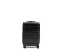 BIBA Valise de Voyage Type Trolley Unisexe de ABS, Valise Moyenne Travel Ivo G IG24, Poignée Trolley, Fermeture Éclair et TSA, ABS, Couleur Noir
