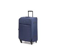 BIBA Valise de Voyage Type Trolley Unisexe de Polyester, Valise Moyenne Travel Lila G LG24, Poignée Trolley, Fermeture Zippée, Polyester, Couleur Bleu Navy