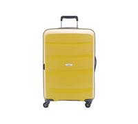 BIBA Valise de Voyage Type Trolley Unisexe de PP Polypropylène, Valise Grande Travel Carri G CR28, Poignée Trolley, Fermeture Zippée, Couleur Jaune