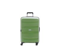 BIBA Valise de Voyage Type Trolley Unisexe de PP Polypropylène, Valise Moyenne Travel Carri G CR24, Poignée Trolley, Fermeture Zippée, Couleur Vert
