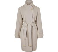 Biba Women's Billie Belted Long Sleeve Mid-Length Overcoat Chameau 10 (S) Female