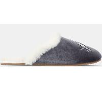 Biba Women's Embroidered Mule Slippers Zèbre M 5-6 Female